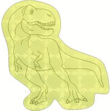 Sticker S-16 Dinosaurier 51 x 60 mm (weiß) (Art.-Nr. CA166154)