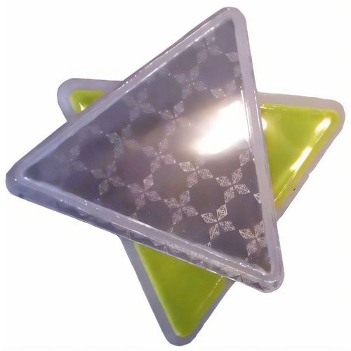 Sticker S-20 Dreieck 58 x 50 mm (Art.-Nr. CA700369) - refl. Verkehrssicherheitsaccessoire zum...
