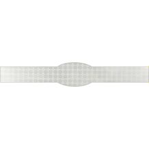 Klackarmband 'Kontur' 31 x 400 mm (weiß) (Art.-Nr. CA714214)