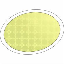 Sticker S-8 Oval 80 x 56 mm (weiß) (Art.-Nr. CA798858)