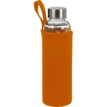Glasflasche Klagenfurt (orange) (Art.-Nr. CA028733)