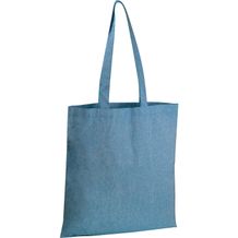 Recycelte Baumwolltasche Chelmsford (blau) (Art.-Nr. CA029018)