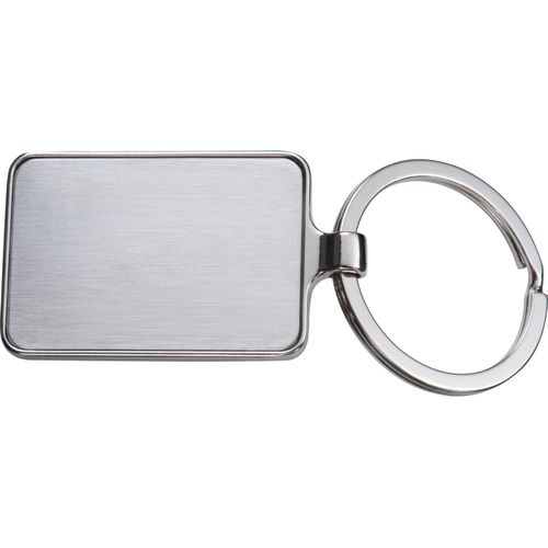 Schlüsselanhänger Flint (Art.-Nr. CA071292) - Schlüsselanhänger aus Metall mit mattg...