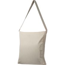 Baumwoll-Tasche mit Canvasgurt Lehbek (weiß) (Art.-Nr. CA080115)