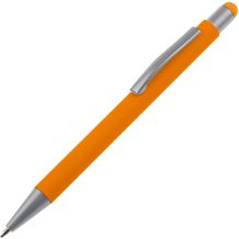 Metall Kugelschreiber mit Touch-Pen Salt Lake City (orange) (Art.-Nr. CA101271)
