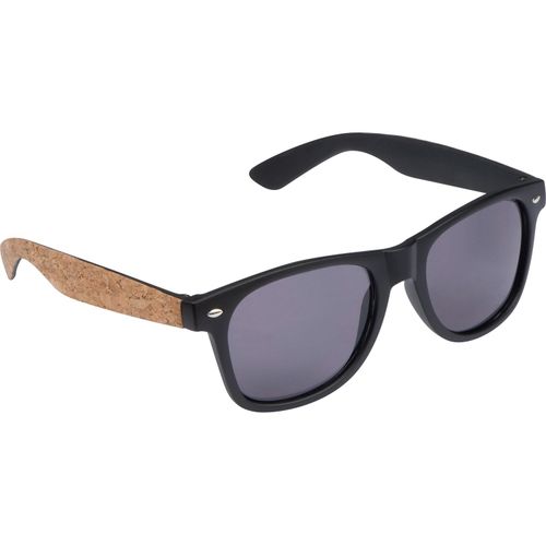 Sonnenbrille Nagoya (Art.-Nr. CA130601) - Schwarze, klassische Sonnenbrille mit...