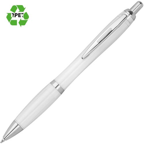 RPET Kugelschreiber Alken (Art.-Nr. CA186326) - Klassischer Kugelschreiber aus recycelte...