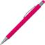 Metall Kugelschreiber mit Touch-Pen Salt Lake City (pink) (Art.-Nr. CA319434)