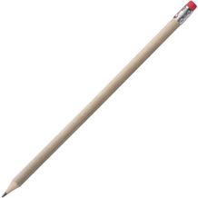 Bleistift mit Radiergummi Hickory (Braun) (Art.-Nr. CA403494)
