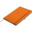 A5 Notizbuch Kiel (orange) (Art.-Nr. CA438652)