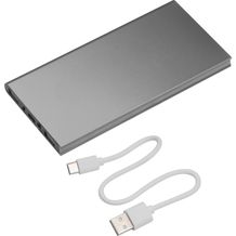 Powerbank 8.000 mAh Wolfsberg (Grau) (Art.-Nr. CA509744)