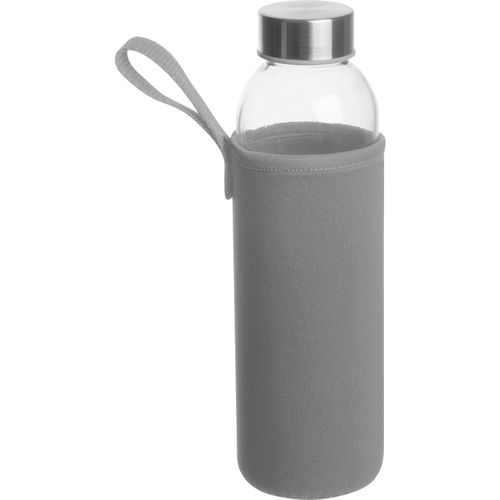Glasflasche Klagenfurt (Art.-Nr. CA577538) - Auslaufsichere Trinkflasche aus Glas...