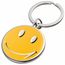 Schlüsselanhänger Smile (gelb) (Art.-Nr. CA601307)