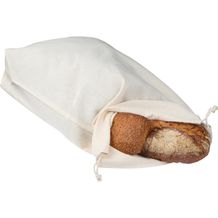 Baumwoll-Brotbeutel Baguette (weiß) (Art.-Nr. CA652545)
