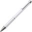 Metall Kugelschreiber mit Touch-Pen Luebo (Weiss) (Art.-Nr. CA692042)