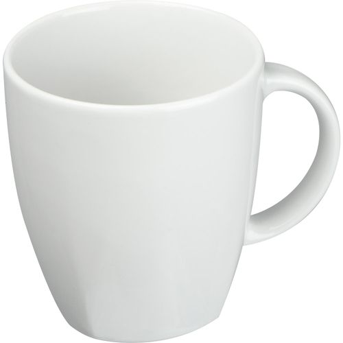 Porzellan Tasse Ottawa (Art.-Nr. CA780840) - Tasse aus Porzellan mit einem Füllverm...