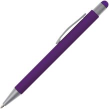 Metall Kugelschreiber mit Touch-Pen Salt Lake City (Violett) (Art.-Nr. CA884553)