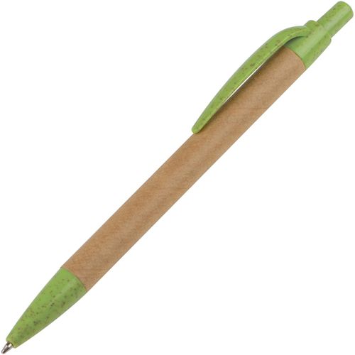 Papp Kugelschreiber Lennox (Art.-Nr. CA892373) - Druckkugelschreiber aus recycelter...
