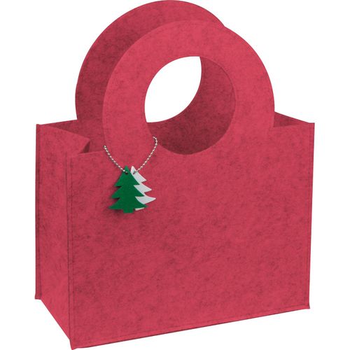 Tasche aus Filz Osorno (Art.-Nr. CA954622) - Die Filztasche mit weihnachtlichem...