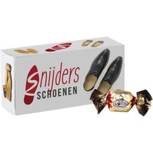 Box mit 4 Schokoladenpralinen (weiß) (Art.-Nr. CA051740)