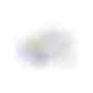 Große Klappdeckeldose (Art.-Nr. CA149096) - Klappdeckeldose weiß mit transparente...