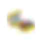 Mini Klappdeckeldose (Art.-Nr. CA223447) - Mini Klappdeckeldose gelb mit ca. 23...