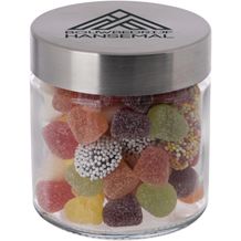 Glas 0,35 Liter gefüllt mit Süßigkeiten (transparant) (Art.-Nr. CA270415)