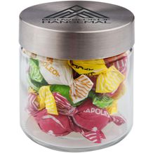 Glas 0,35 Liter gefüllt mit Süßigkeiten (transparant) (Art.-Nr. CA301809)