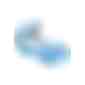 Mini Klappdeckeldose Logo Pfefferminz (Art.-Nr. CA465059) - Mini Klappdeckeldose hellblau mit ca....