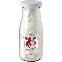 Milch Flasche mit Imperiale Pfefferminz (transparent) (Art.-Nr. CA542647)