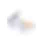 Schildförmige Dose Pfefferminz (Art.-Nr. CA597719) - Schildförmige Dose weiß mit ca. 26 Gra...