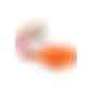 Geprägte Mini Klappdeckeldose (Art.-Nr. CA612982) - Mini Klappdeckeldose mit Prägung orange...