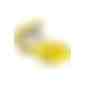 Mini Klappdeckeldose Logo Pfefferminz (Art.-Nr. CA672270) - Mini Klappdeckeldose gelb mit ca. 23...