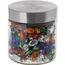 Glas 0,9 Liter gefüllt mit Süßigkeiten (transparant) (Art.-Nr. CA696549)