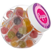 Kunststoffglas 1 Liter mit Süßigkeiten (transparant) (Art.-Nr. CA833586)