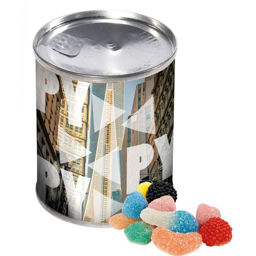 Dose Jelly Sweets (Art.-Nr. CA843172) - Dose mit ca. 50 Gramm soft Jelly, mit...