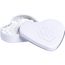 Herzförmige Dose Pfefferminz (weiß) (Art.-Nr. CA918742)