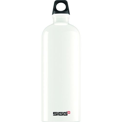 Trinkflasche Traveller [1.0 L.] inkl. 1-farbigen Druck (Art.-Nr. CA276506) - Das Original aus der Schweiz in klassisc...