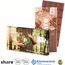 Share, Schweizer Schokolade, 100 g, Graspapier, Klimaneutral, FSC® (4-farbig) (Art.-Nr. CA051701)