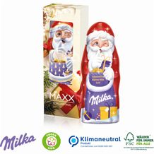 Milka Weihnachtsmann, 90 g, Klimaneutral, FSC® (4-farbig) (Art.-Nr. CA094898)