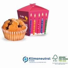 Muffin Mini in Promotion-Verpackung Style, Klimaneutral, FSC® (4-farbig) (Art.-Nr. CA171443)