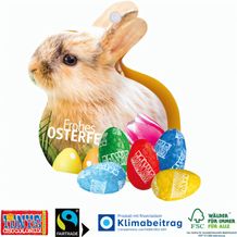 Werbe-Hase mit Tony´s Chocolonely Ostereier (4-farbig) (Art.-Nr. CA172708)