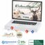 Adventskalender Laptop Organic mit Lindt Minis, Klimaneutral, FSC® (4-farbig) (Art.-Nr. CA189856)