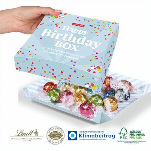 Feine Lindor-Mischung von Lindt (Art.-Nr. CA202612) - Große Freude schenken! Die Editions-Mis...