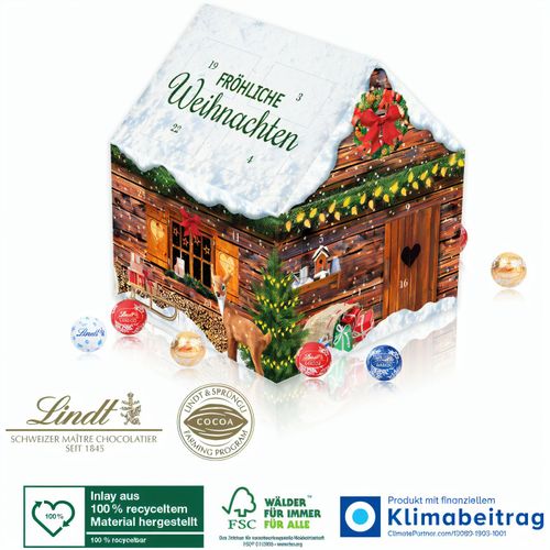 Adventskalender Lindt Weihnachtshaus (Art.-Nr. CA216157) - Begeisterung für das Besondere! Diese...