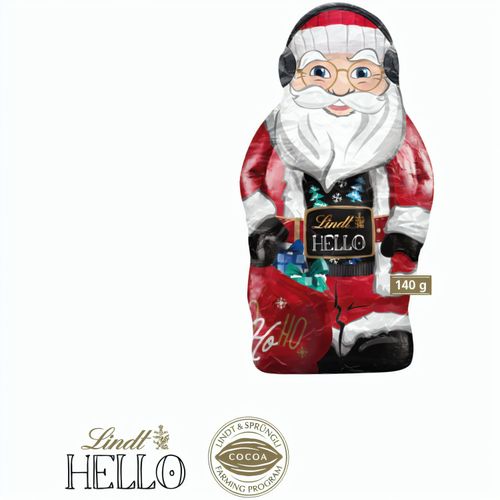 HELLO XMAS Santa, 140 g (Art.-Nr. CA245161) - Coole Vibes! Der HELLO XMAS Santa sorgt...