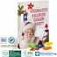 Adventskalender mit Ritter SPORT Schokowürfel, Inlay aus 100% recyceltem Material (4-farbig) (Art.-Nr. CA263997)