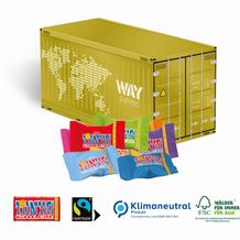 3D Präsent Container, Klimaneutral, FSC® (4-farbig) (Art.-Nr. CA299603)
