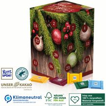 Adventskalender Cube XL Ritter SPORT, Klimaneutral, FSC® (4-farbig) (Art.-Nr. CA321795)