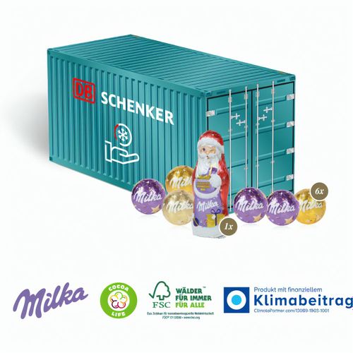 3D Präsent Container (Art.-Nr. CA322254) - Ideales Weihnachtspräsent mit eigene...